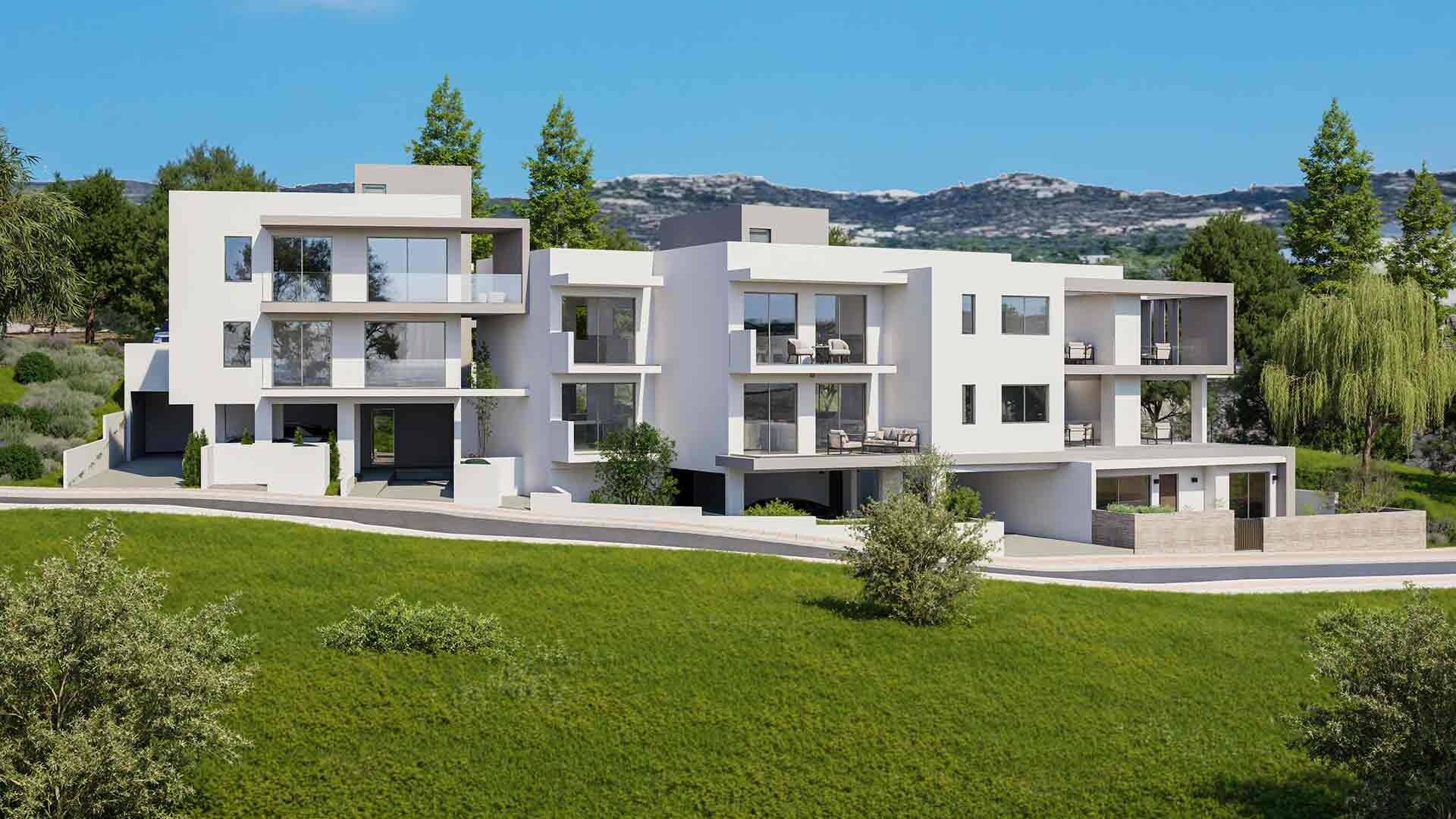 Artist's impression of the residences