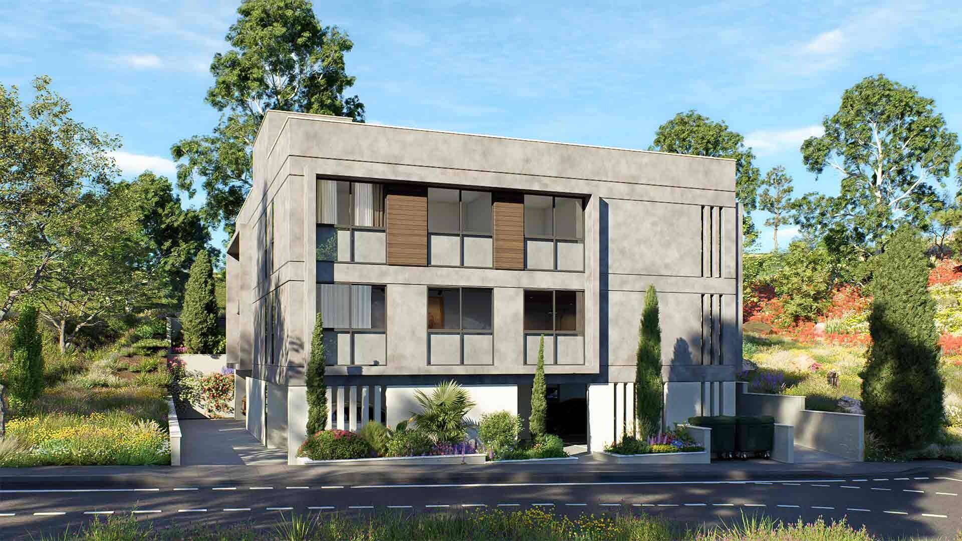 Artist's impression of the residences