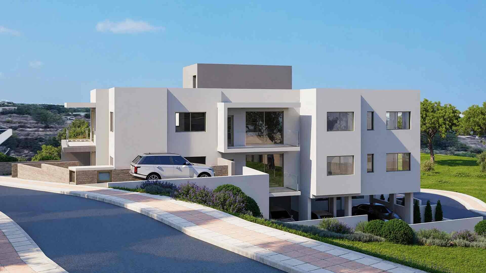 Artist's impression of one of the blocks