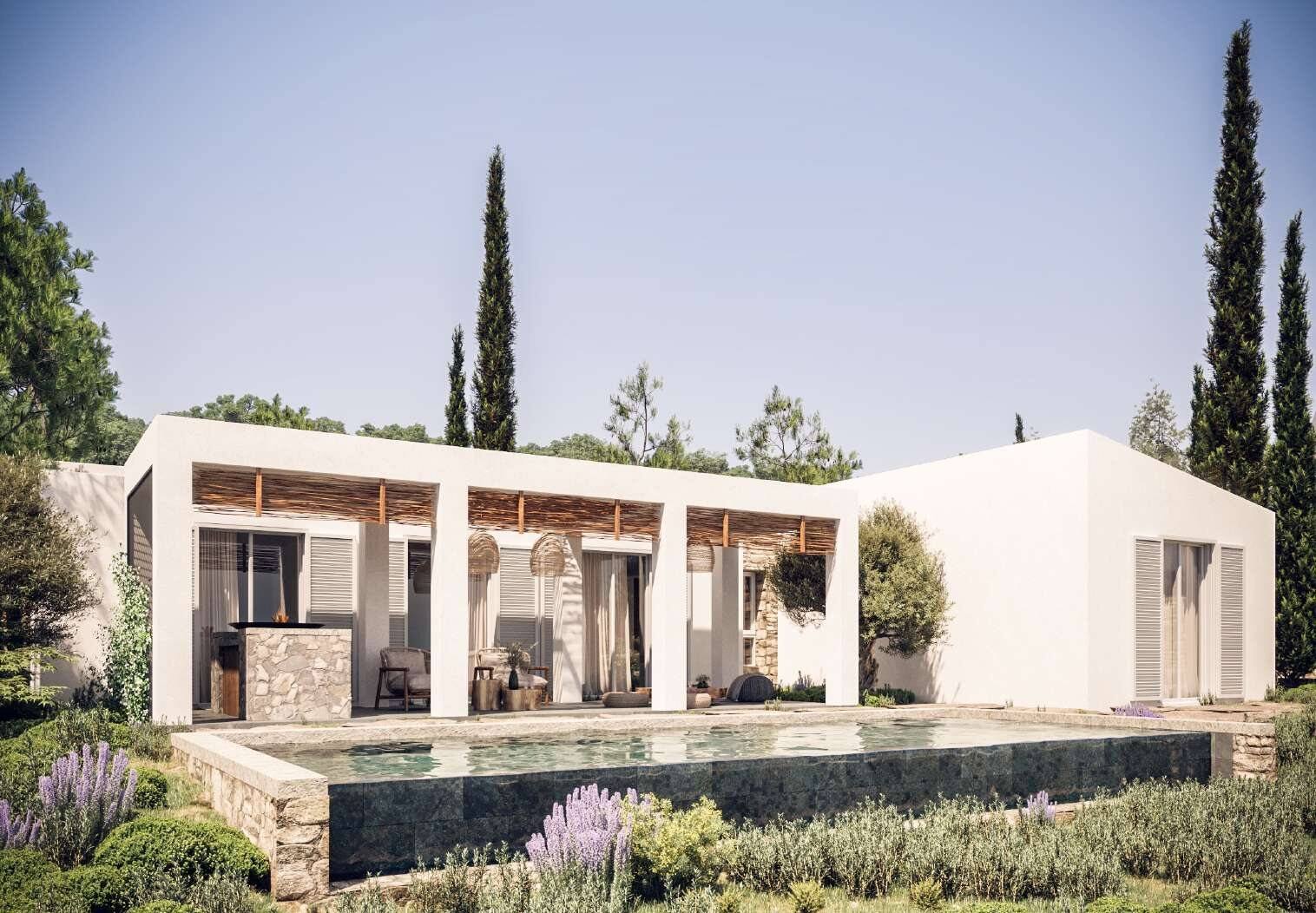 One of the homes