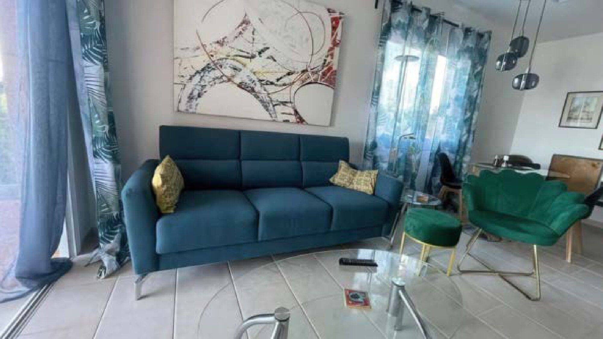 The living area