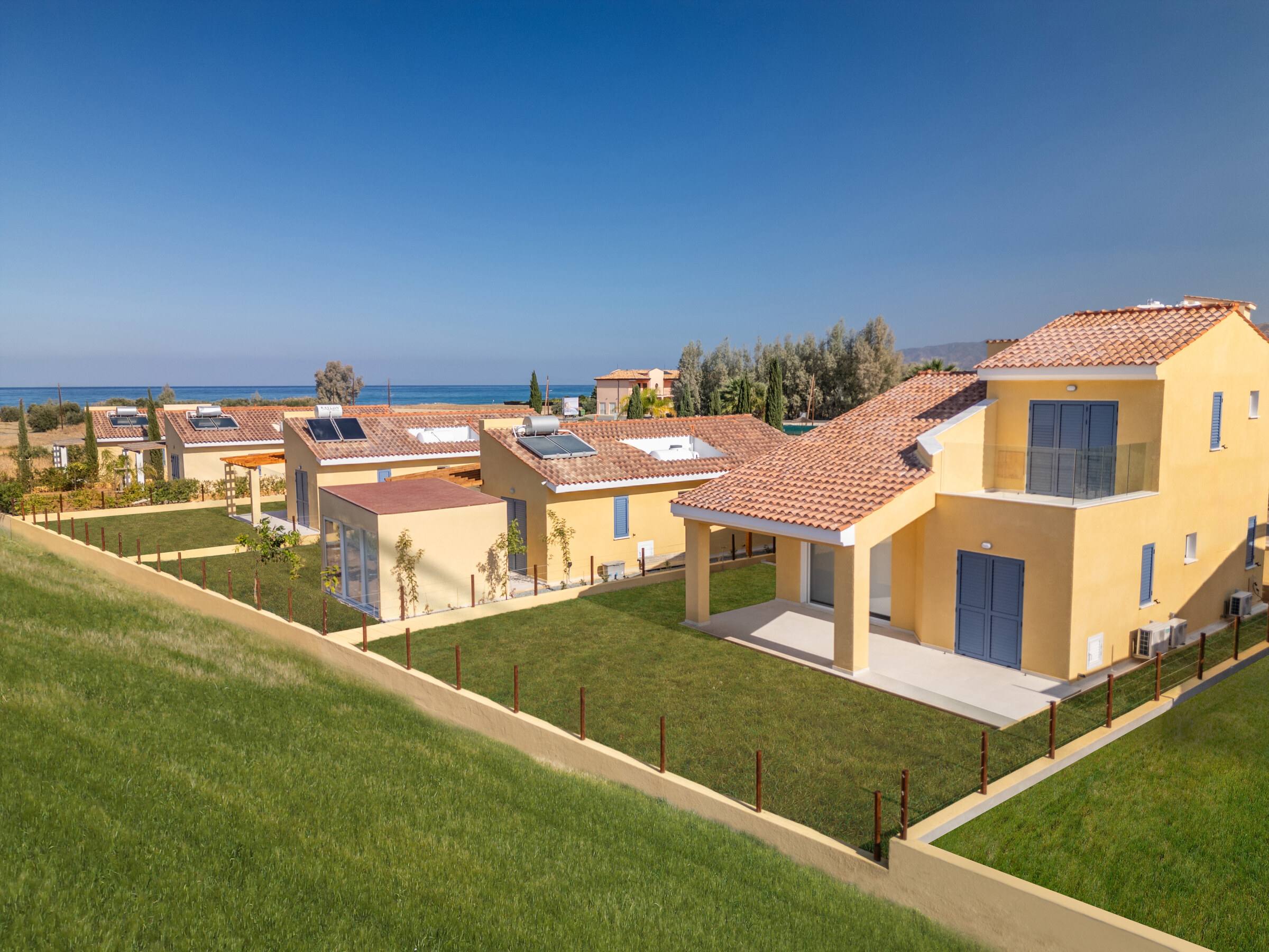 Villas within the community