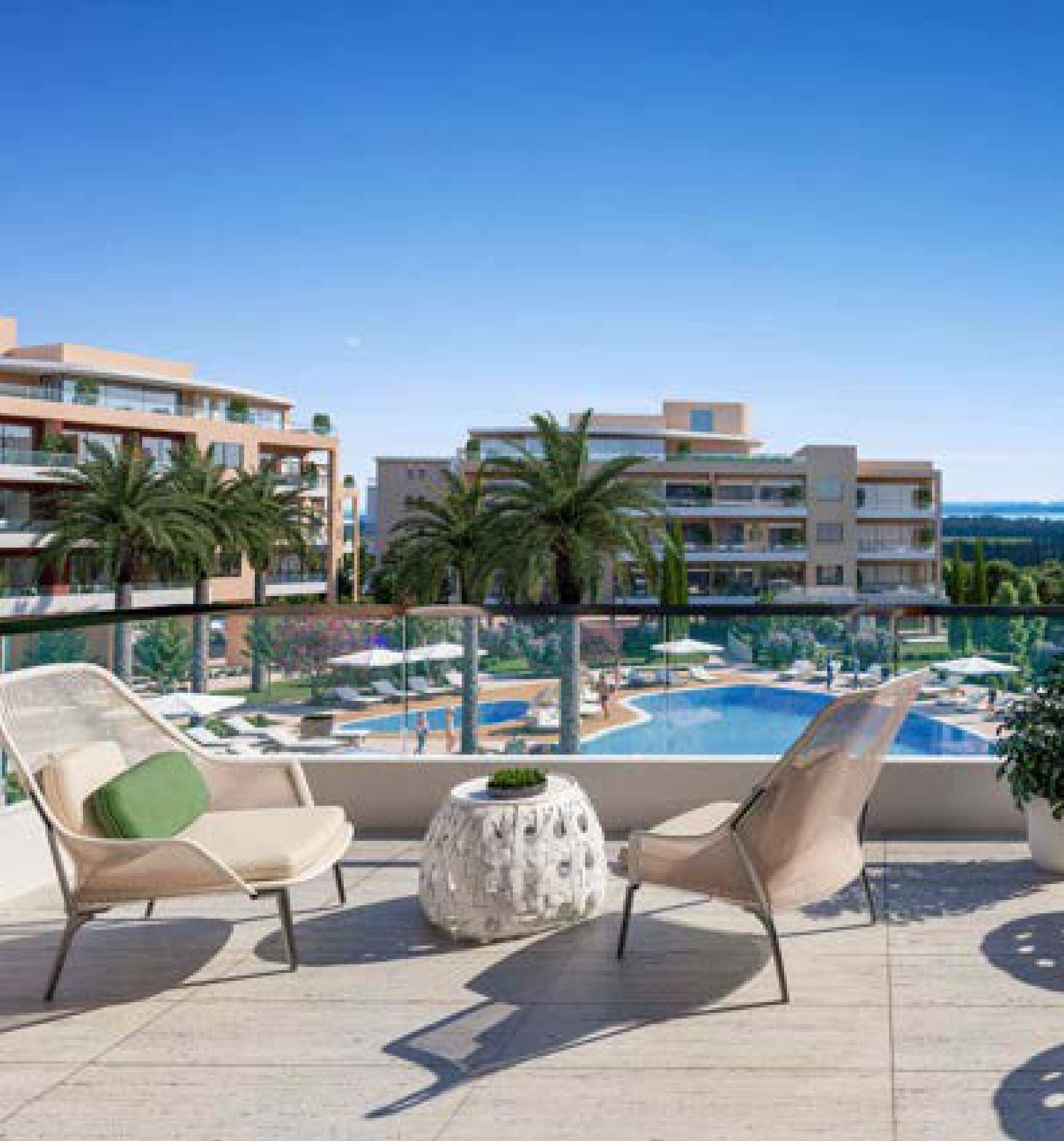 Artist's impression of the property's community