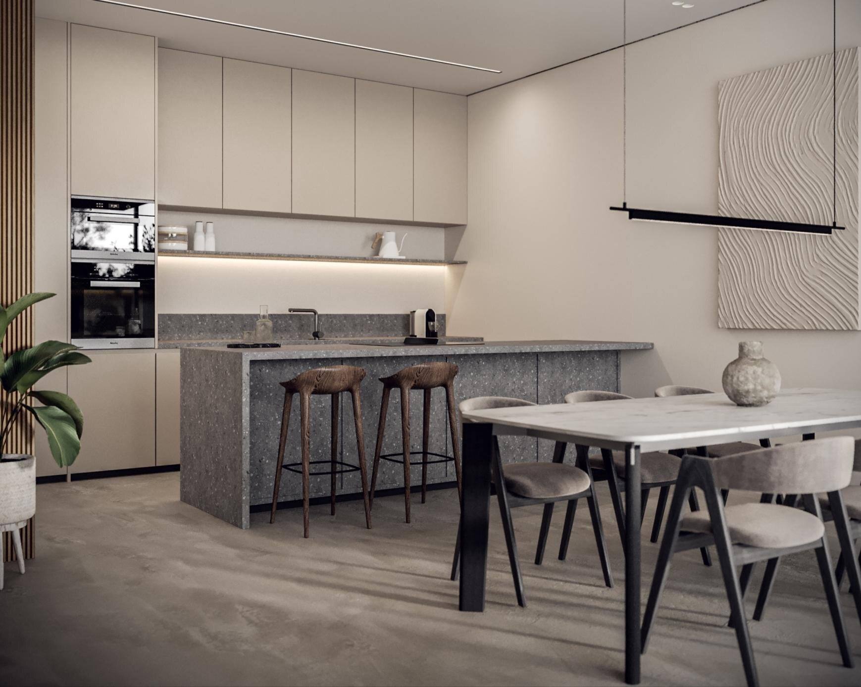 A kitchen